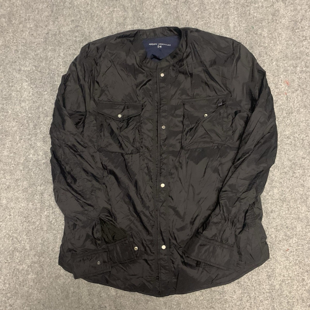 ADOLFO DOMINGUEZ Mens Jacket Size 54 Full Zip | eBay