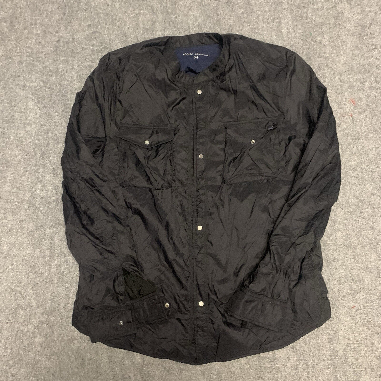 ADOLFO DOMINGUEZ Mens Jacket Size 54 Full Zip