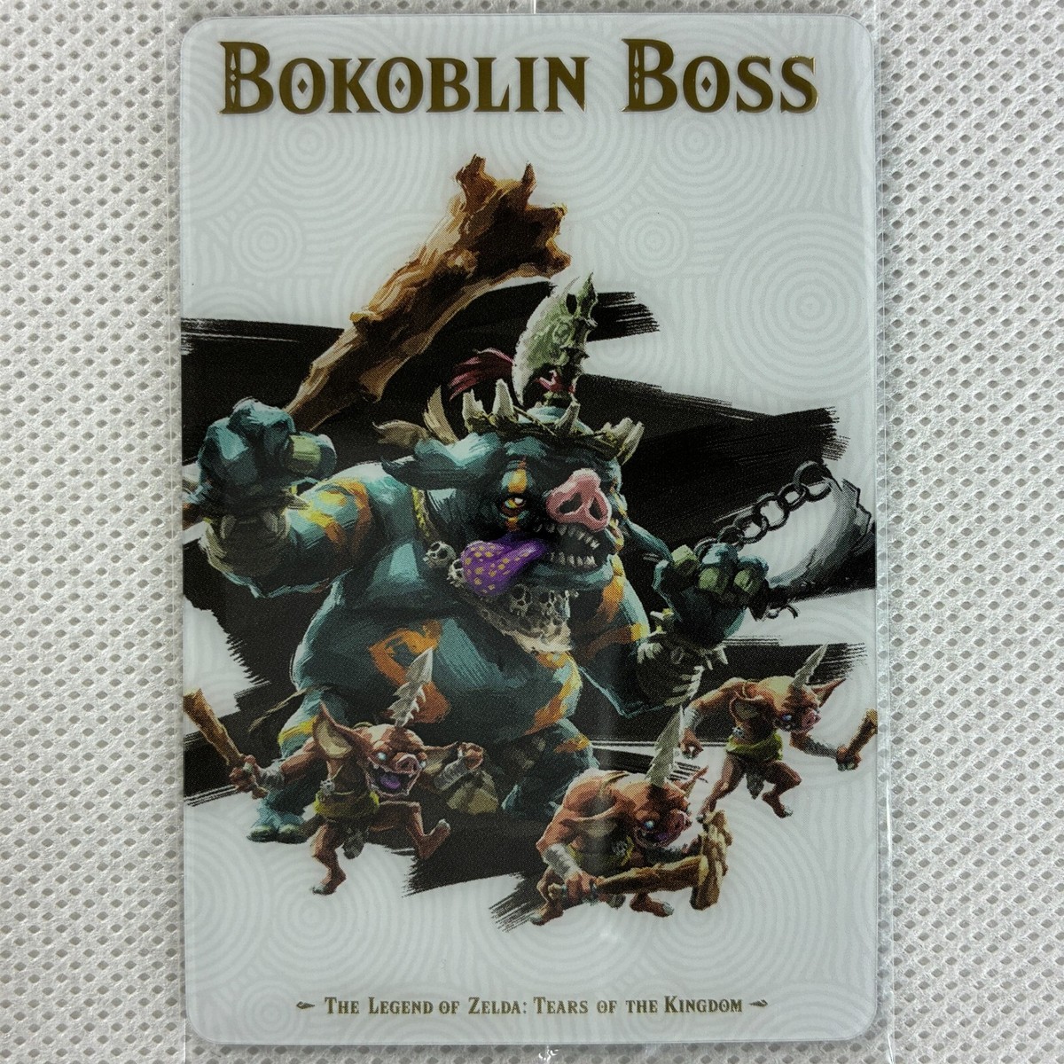 Nintendo The Legend of Zelda Card No.18 Bokoblin Boss Sealed