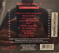 JTG 1137 BEATLES JUST TRACKS KARAOKE CDG