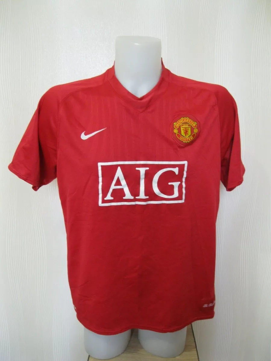 Retro Manchester United Home Jersey 2007/08 By Nike