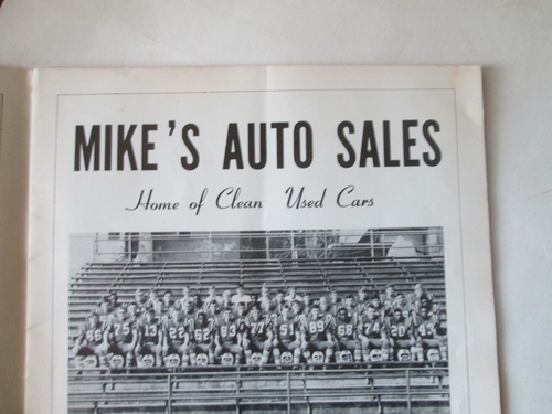 A.L. Brown High School Vs. Albmarle HS football program Kannapolis NC 1968 - Picture 4 of 13