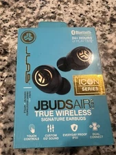 NEW JLab Audio JBuds Air Icon Series True Wireless Bluetooth In-Ear Earbuds Pods