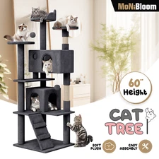 Cat Tree Cat Tower Kitten Playing Condo House Multi-Level Playing House for Rest