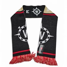 Rare Reversible Willamette University Elite Sports Scarf Made In TURKEY