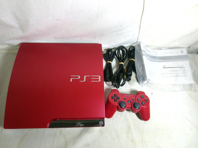 Sony PlayStation 3 PS3 CECH-3000BSR 320GB Scarlet Red Console PS3