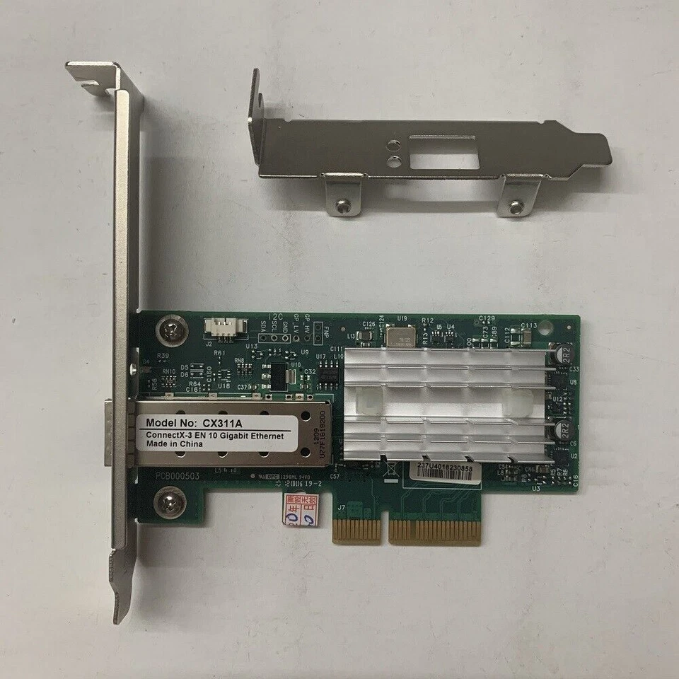 2Pcs Mellanox MCX311A-XCAT CX311A ConnectX-3 EN 10G Ethernet SFP Network Card - Image 3 of 4