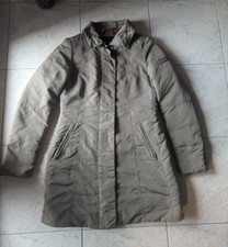 Giubbotto Peuterey Donna Taglia 42 Grigio Piumino Originale Vera Piuma