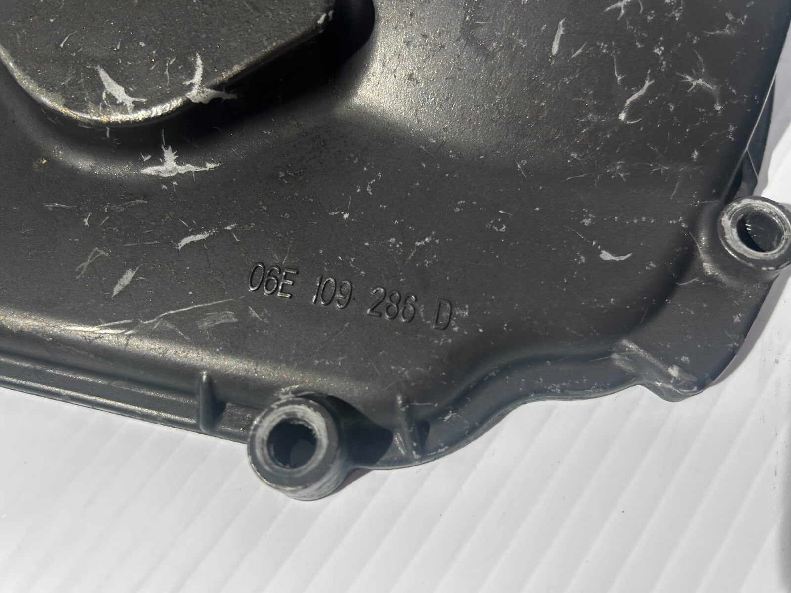 2003-2008 LAMBORGHINI GALLARDO OEM LEFT & RIGHT CYLINDER HEAD CAPS
