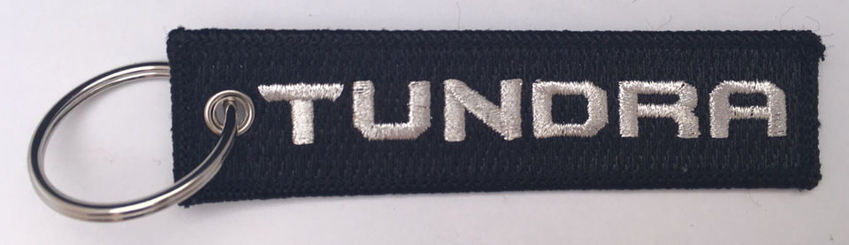Tundra Embroidered Key Chain, Toyota, Japanese Automobile, Truck Key ...