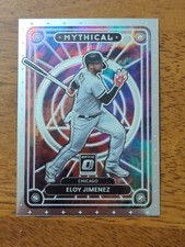 2022 Donruss Optic Eloy Jimenez Mythical Silver Prizm MTH-25 White Sox
