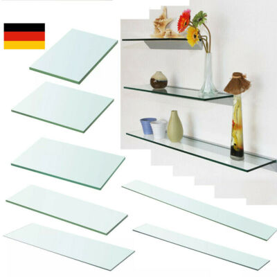 Glasregal Wandregal Glasboden Glasablage Glas Regal Badablage Bad Badezimmer