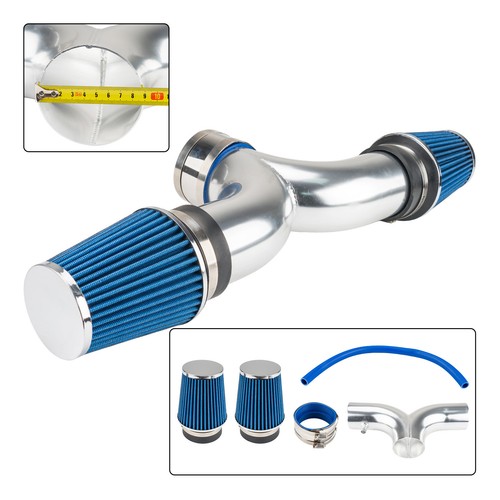 Blue Cold Air Intake Kit For Chevrolet Corvette with 5.7L V8 1997 1998 - 2000 - Picture 11 of 11