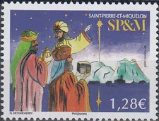 SPM Christmas 2020 MNH-3 Euro
