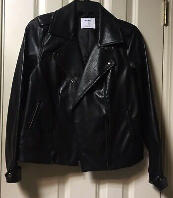 New ~ Old Navy ~ Women's ~ Jacket ~ X-Small ~ Black ~ Faux New ~ Old Navy ~ Women's ~ Jacket ~ X-Small ~ Black ~ Faux