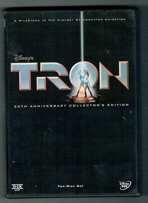 Disney's TRON 1982 Jeff Bridges Bruce Boxleitner Cindy Morgan 2-DISC DVD SET