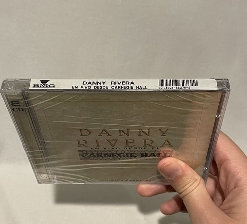 Danny Rivera - En Vivo Desde Carnegie Hall - CD “New” Columbia Record CD - Imagen 3 de 3
