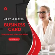 Business card templates , 600+ .psd templates Collection