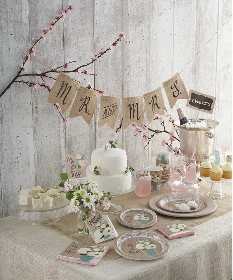 Rustic Wedding Bridal Shower Anniversary Party Thank You Notes w/Envelopes - Image 3 of 3