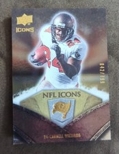 2008 UPPER DECK ICONS NFL ICONS NFL11 CARNELL WILLIAMS 42/799! BUCCANEERS NM!