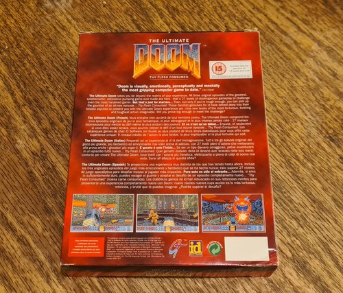 THE ULTIMATE DOOM - PC BIG BOX CD-ROM GAME - COMPLETE - RARE! - Afbeelding 3 van 13