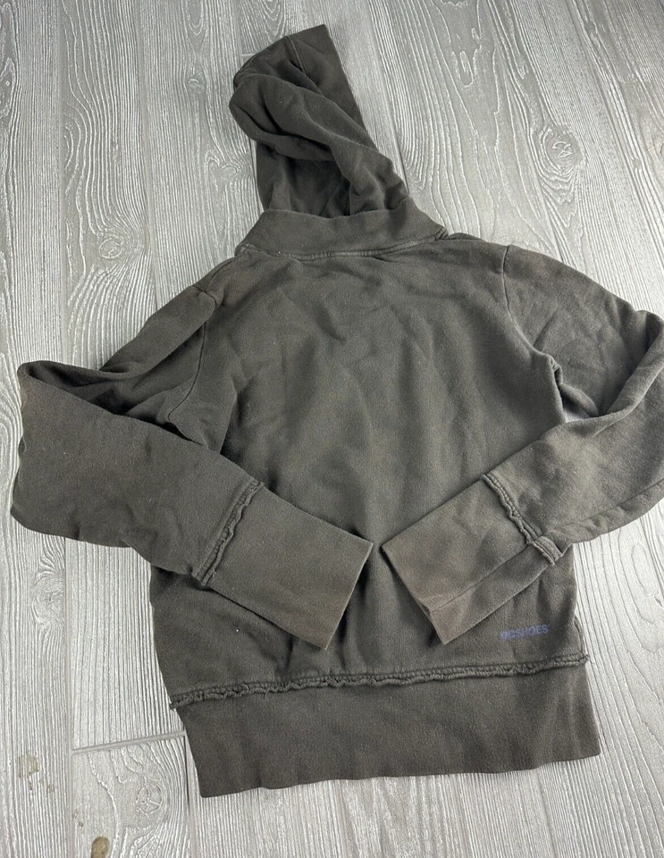 Sudadera con capucha marrón DC para mujer talla mediana Foto 3 de 4