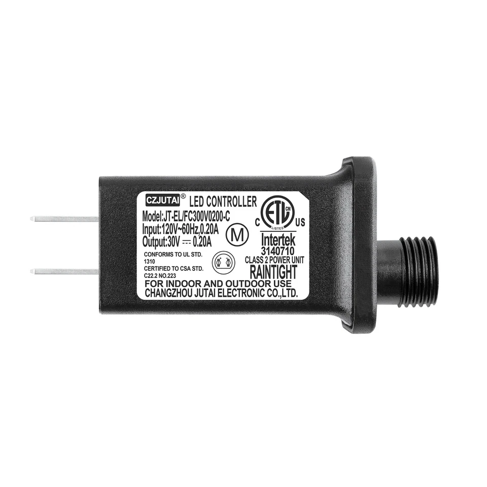 2Pcs 30V Replacement LED Transformer JT-EL/FC300V0200-C Class 2 Power Supply - Image 2 of 4