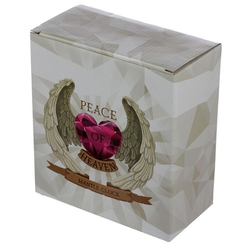 Peace of Heaven Endless Love Cherubs Mantle Clock - Brand New & Boxed - Picture 4 of 4