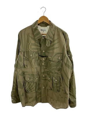 Engineered Garments Jacke / Gr. M /Baumwolle/ Khaki / Durchgängiges Muster