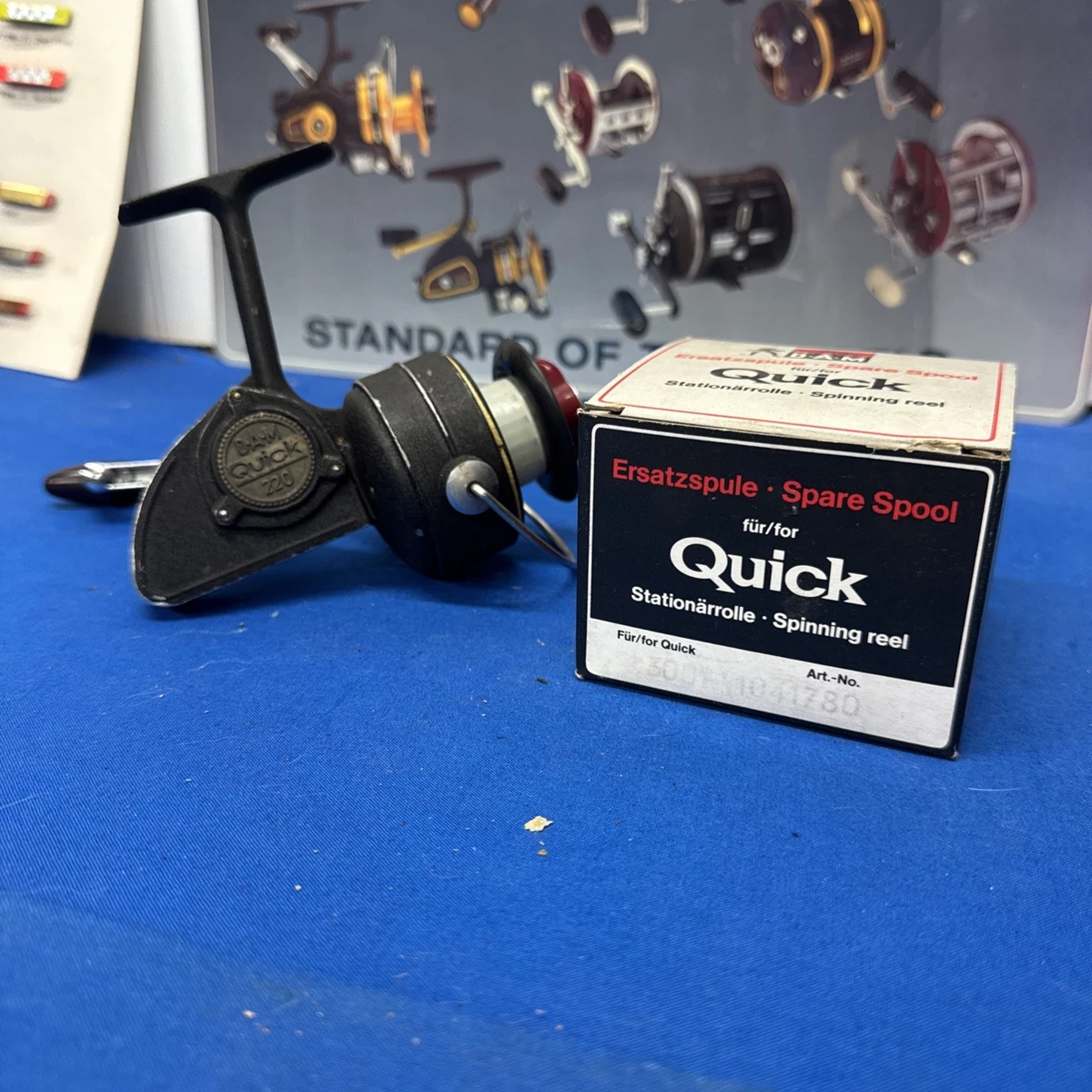 Quick 220 Reel In Vintage Spinning Fishing Reels for sale | eBay