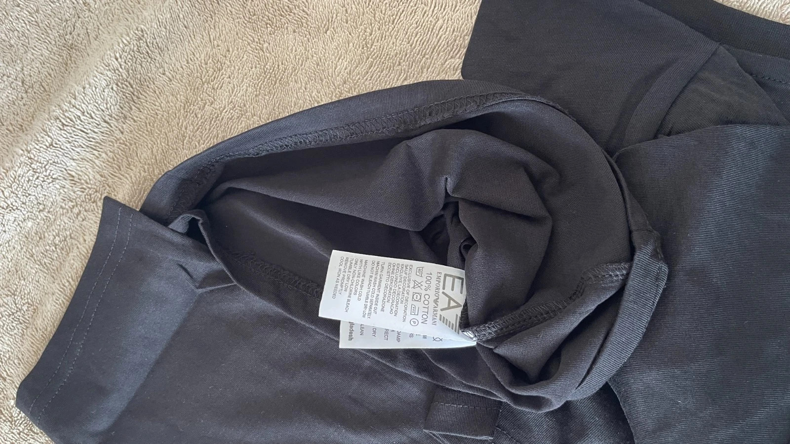 Men's  Emporio Armani EA7  short sleeve crew neck Cotton T-Shirt L, XL