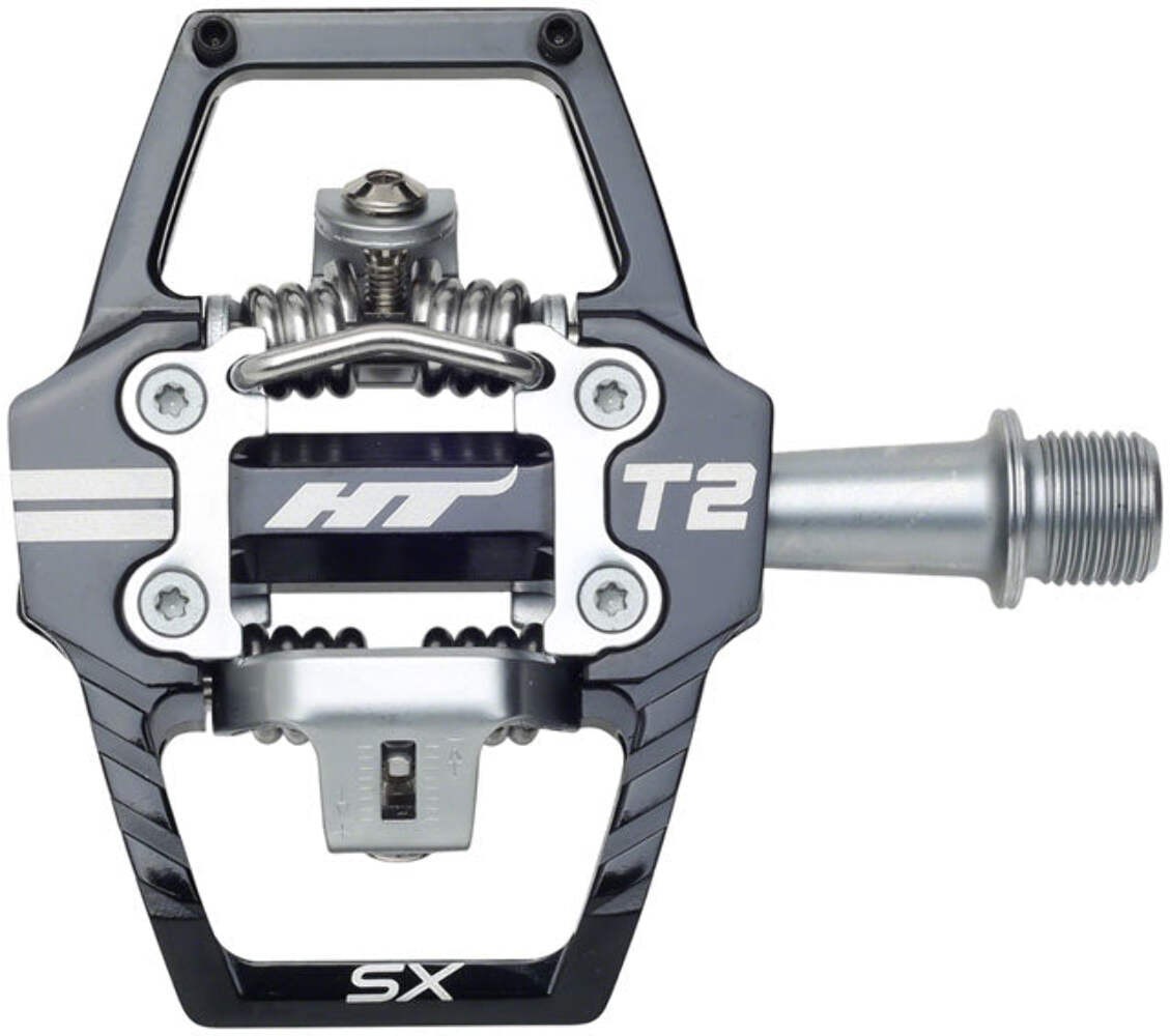 HT Components T2-SX Pedals - Dual Sided Clipless with Platform Aluminum 916 32590₽
