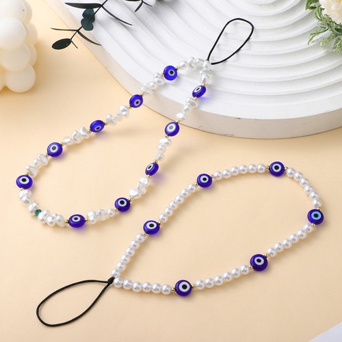 2 Pcs Mobile Phone Charm Bead Strap Charms Decoration Pearl Wrist - Zdjęcie 6 z 11