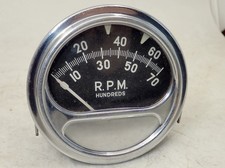 Vintage Sun 7,000 RPM Tachometer RC70 Tach 7K Dial RC-70 50s-60s Period Working!