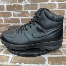 Nike Manoa ACG Black Leather Boots Sneakers Retro 454350-003 Mens Size 13