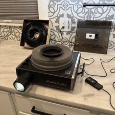 Kodak Carousel Custom 850H-K Slide Projector Fully Functional
