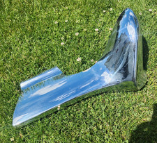 1958 Lincoln Premiere Left Front Upper Bumper Corner Extension