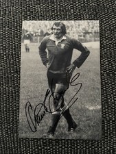 GARETH EDWARDS - BRITISH & IRISH LIONS - WALES RUGBY SIGNED 6X4 PHOTO +COA