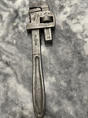 Vintage Sillson Walworth #14 Adjustable Pipe Wrench