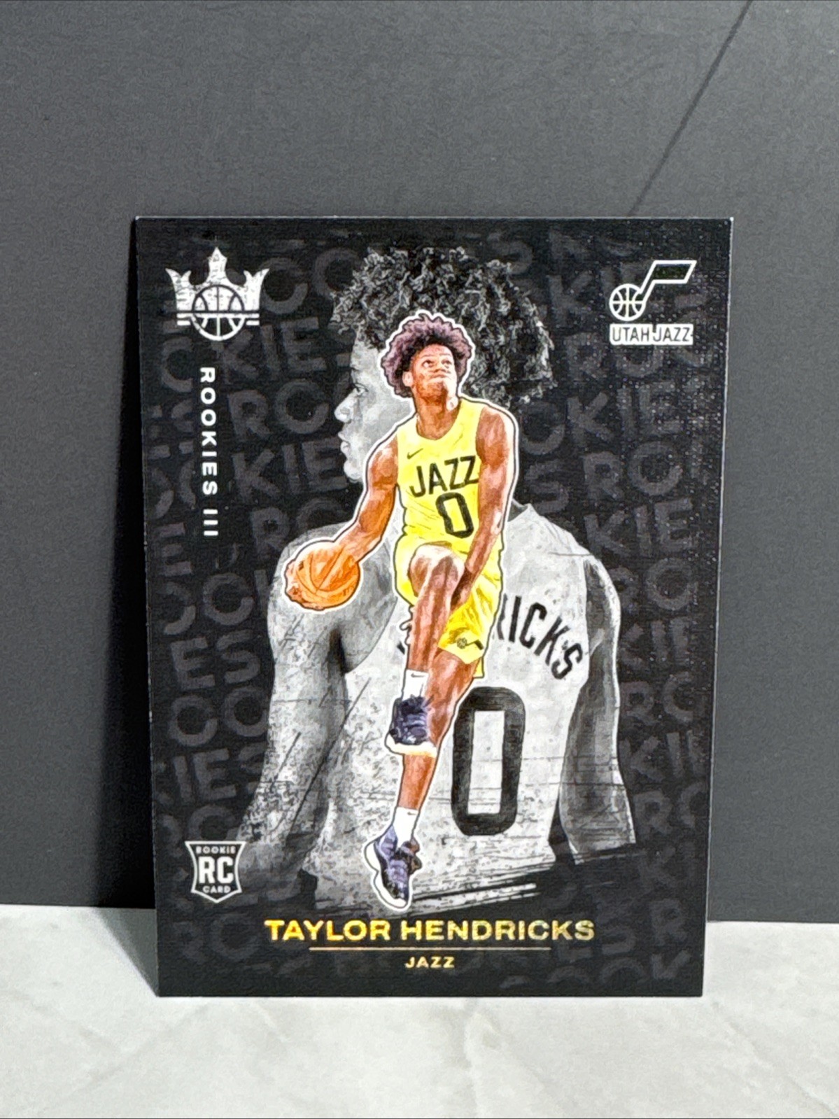 2023-24 Court Kings Basketball Taylor Hendricks RC #140 Rookies Level III