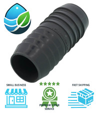 1-1/4" PVC Insert x Insert Coupling Select 1-50 Poly Pipe Connector Irrigation