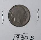US COIN 1930 S   BUFFALO INDIAN HEAD NICKEL