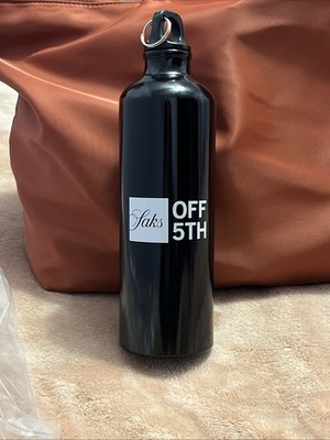 Saks Off 5th Ave Stainless Steel Water Jug 25 Oz