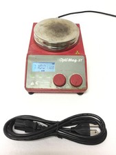 Chemglass Opti Mag-ST CG-1993-T-10 Digital Hotplate Stirrer w/Power Cord WORKING