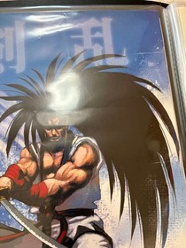 Samurai Spirits Zero Special B2 Poster SNK NeoGeo Used