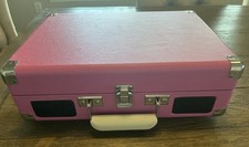 Crosley Cruiser Deluxe Stereo Turntable Pink CR8005D New Never Used But No Box