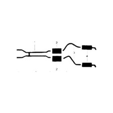 1967 Ford Thunderbird 8 Cyl Engine Dual Exhaust System