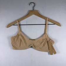 SKIMS Fits Everybody Unlined Demi Bra Clay Tan Underwire BR-UWR-2293 34C NWT