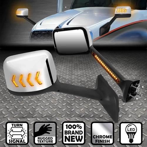 [SEQUENTIAL ARROW LED SIGNAL]FOR 18-24 INTERNATIONAL HARVESTER HV LT HOOD MIRROR