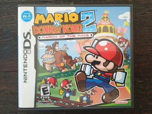 Mario vs. Donkey Kong 2: March of the Minis Nintendo DS, 2006 TESTED CIB